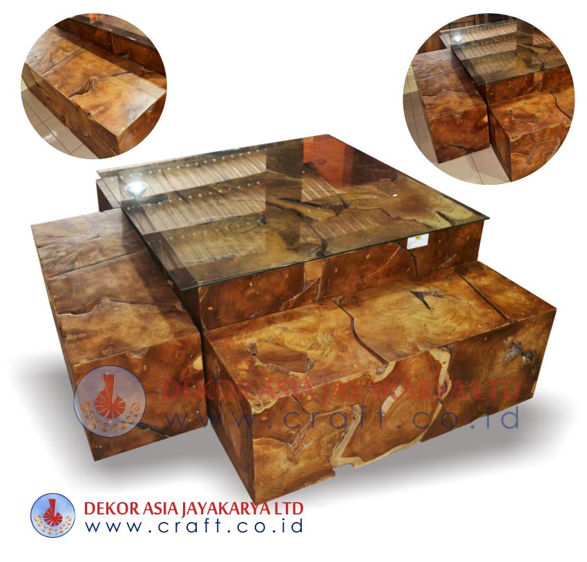 Wood Set Teak Root Furniture | Teak Root Wood Furniture | Root Wood Furniture | Wood Furniture